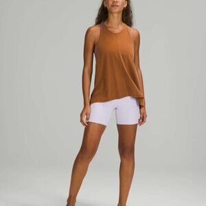 Lululemon High Neck Racerback Tank Top Copper Brown Size 2